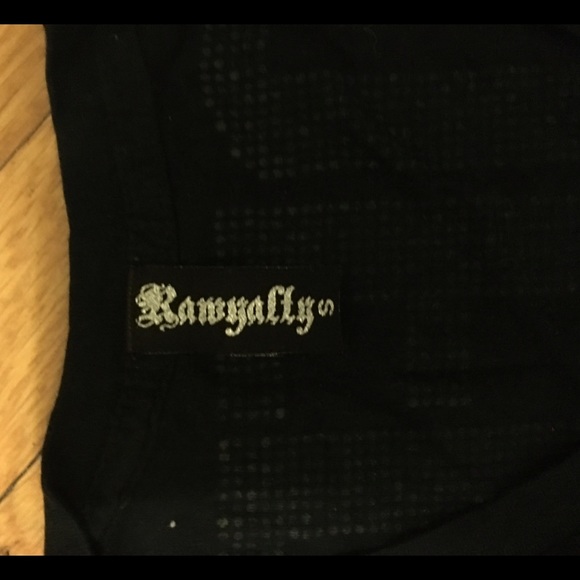 Black Rhinestone Tee - Picture 3 of 4