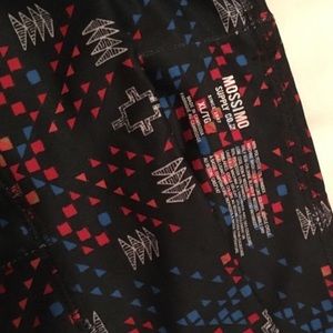 Black, Red, Blue Leggings