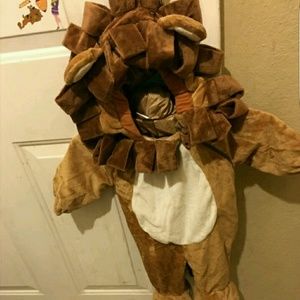 Toddlers lion costume