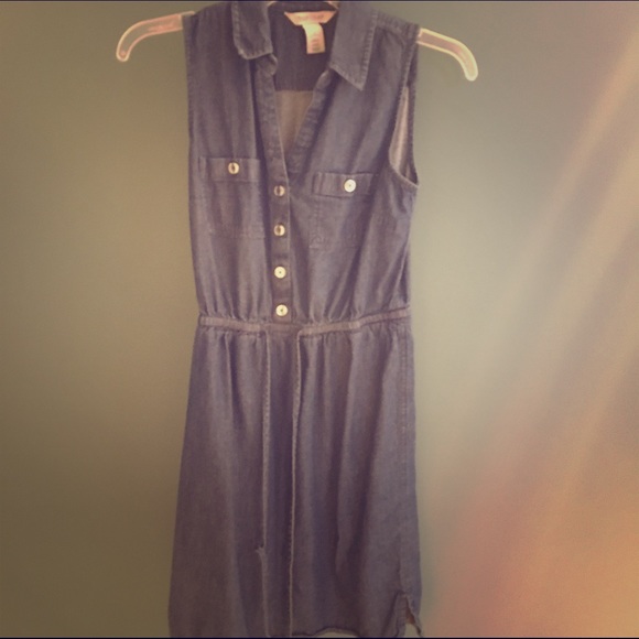 Denim dress