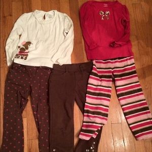 Girls' Gymboree 4t outfits