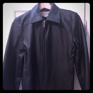 Sonoma Leather Jacket- with pockets