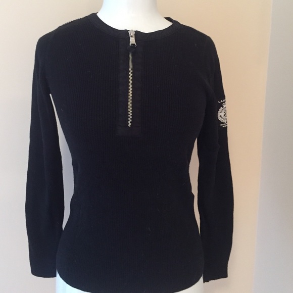Long sleeved with patch on sleeve