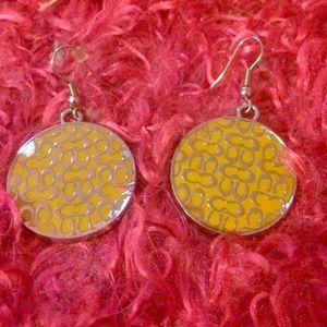 Coach earrings