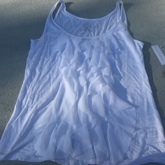 White tank top