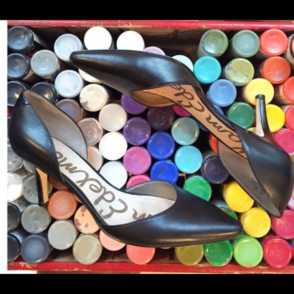 Sam Edelman open side pumps