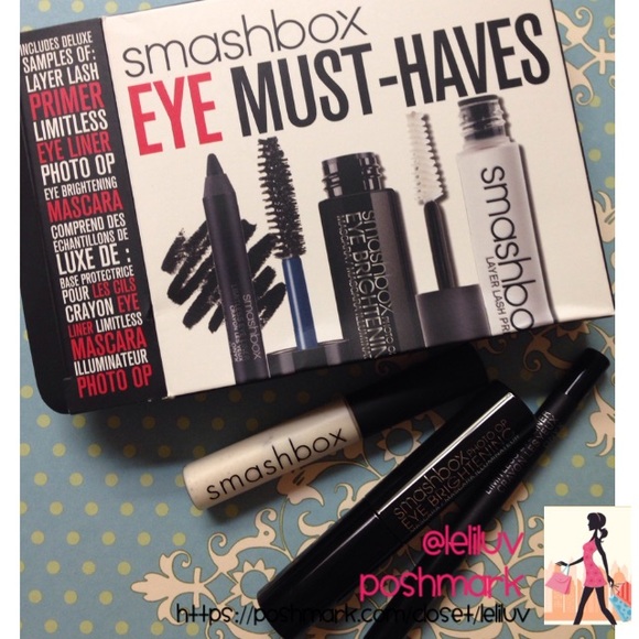 Smashbox Other - SMASHBOX Eye Must-Haves: 3 travel sizes