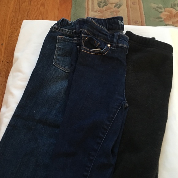 2 gap jeans 1 fleece legging