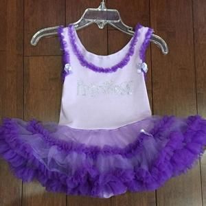 Princess tutu dress size 6-12 months