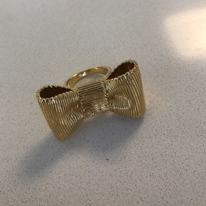 Kate Spade bow ring size 8