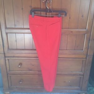 Women's Gap size 4 slim fit cropped red pants