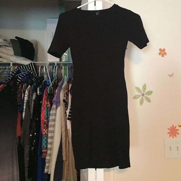 Forever 21 Black dress - open back