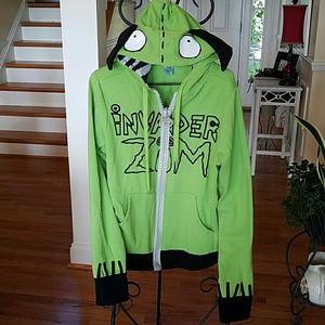 Invader Zim Green Sweatshirt