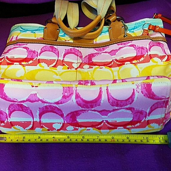 Coach Hampton water color bag - Picture 4 of 7