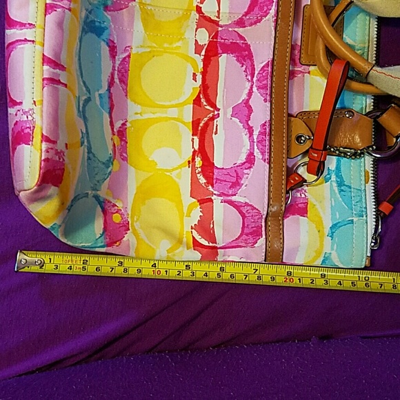 Coach Hampton water color bag - Picture 5 of 7