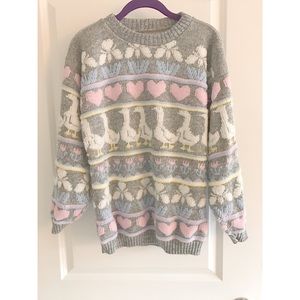 VINTAGE Sweater Size M/L