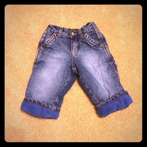 Old Navy Other - Old Navy Fleece Lined Baby Jeans