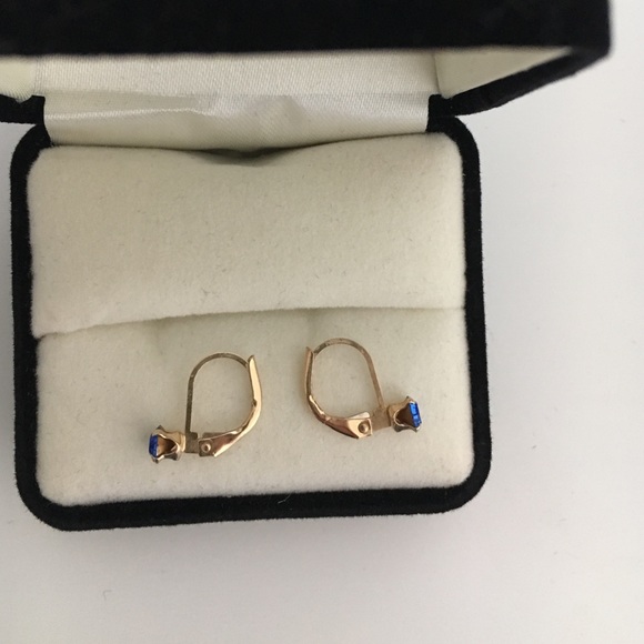 sapphire earrings