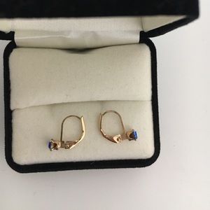 sapphire earrings