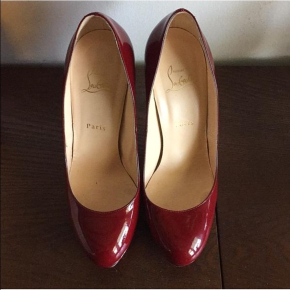 ♥️ Bianca 140mm Patent Red