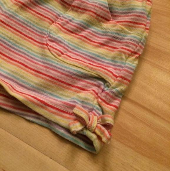 Rainbow Striped Shorts - Picture 2 of 3