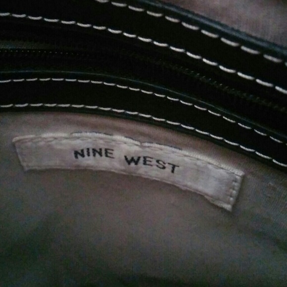 Leather Nine West Bag - Picture 4 of 4