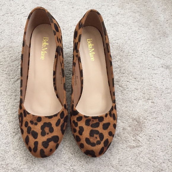 bella marie leopard shoes