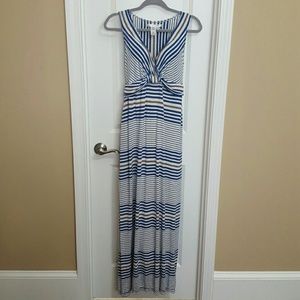 Studio M Striped Maxi Dress