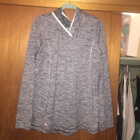 grey adidas pullover hoodie