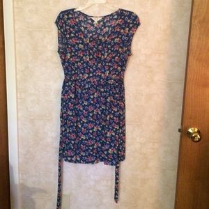 Blue Floral Dress