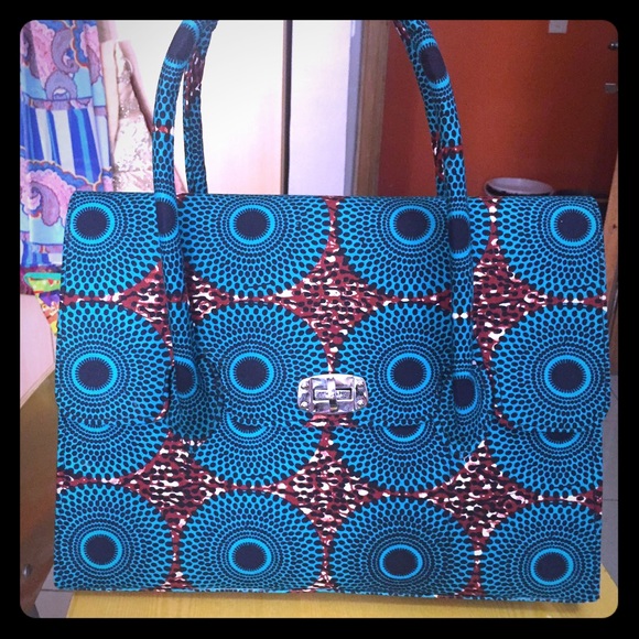 Hobo bag made with African print fabric - Picture 1 of 1