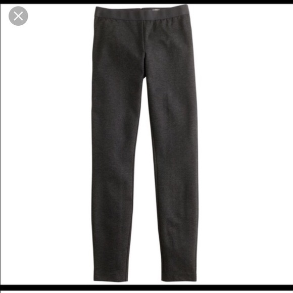 J Crew Charcoal Pixie Pant