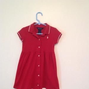 Ralph Lauren button up polo dress