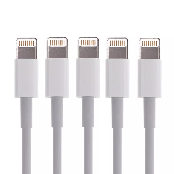 5x 3ft iPhone Cables + Wall and Car Charger - Picture 2 of 4