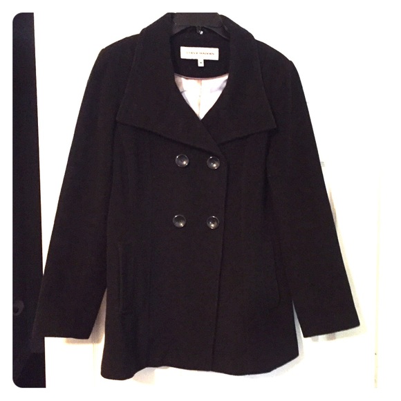Classic black Steve Madden pea coat