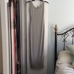 Grey maxi dress