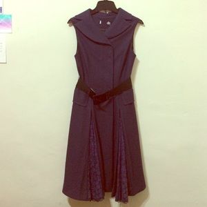 Vintage Lace and Wool New Look Dress