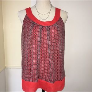 Red and Navy Blue Tank
