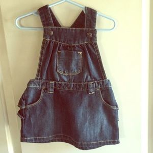 Denim overalls