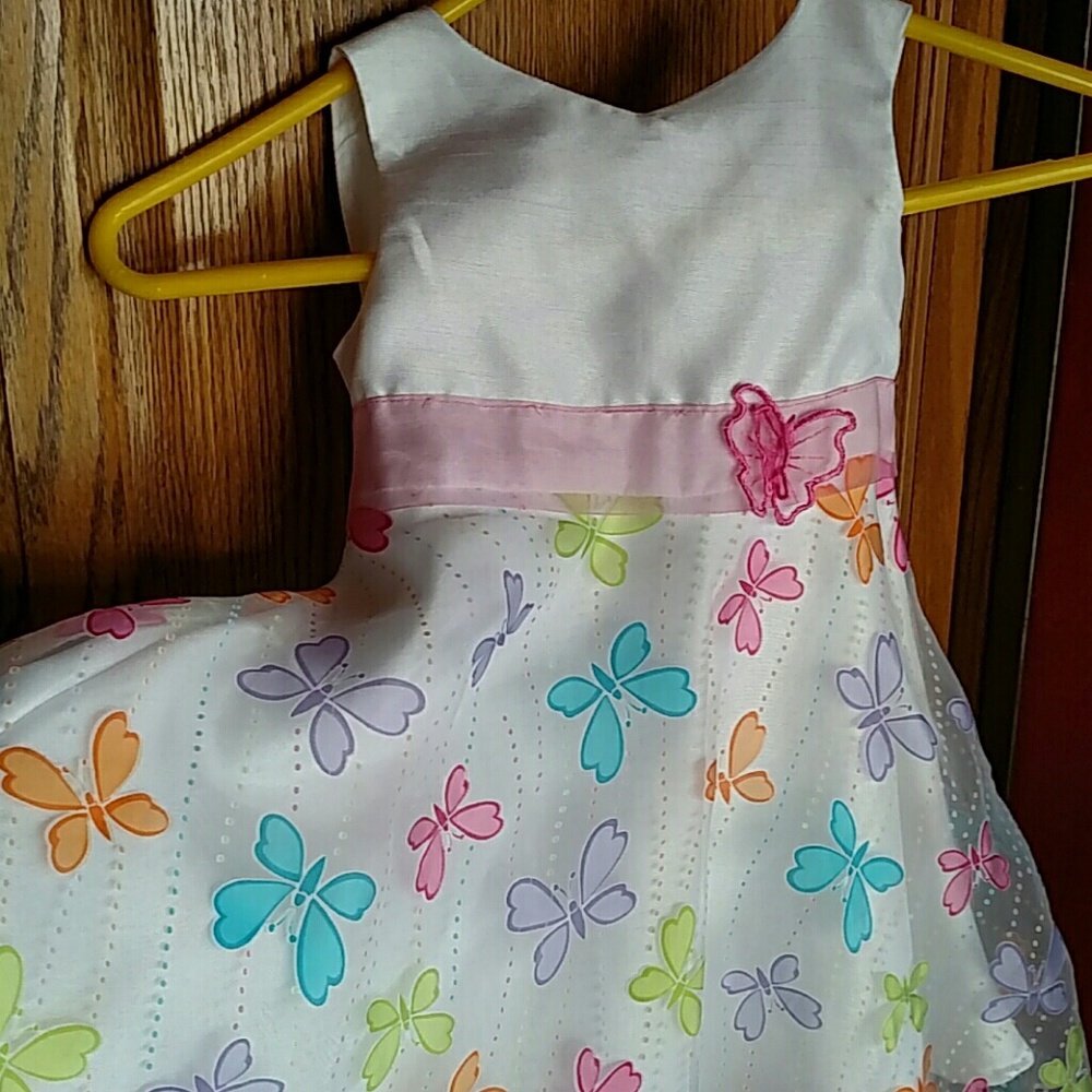 Pastel Butterfly Dress