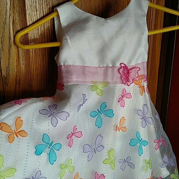 Pastel Butterfly Dress - Picture 1 of 8
