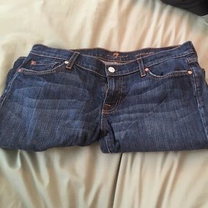 7 For All Mankind Roxanne Jean Size 30