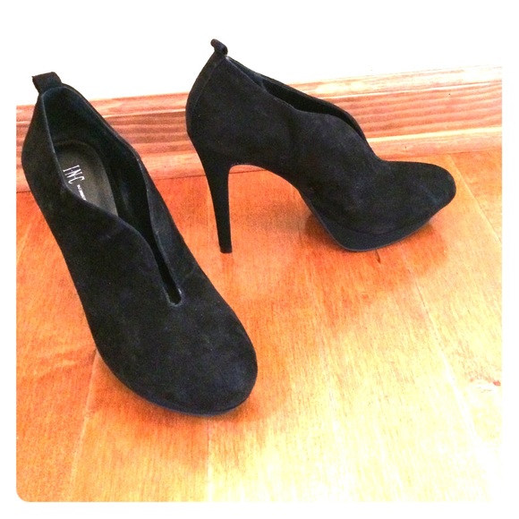 INC Suede booties - Picture 1 of 1