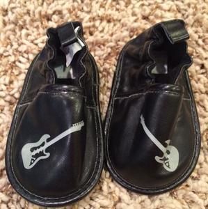 Rock n roll shoes baby boy