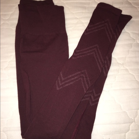 Atheta maroon leggings