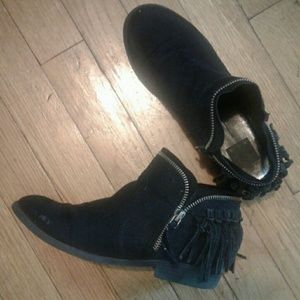 Dolce vita girl's black boots