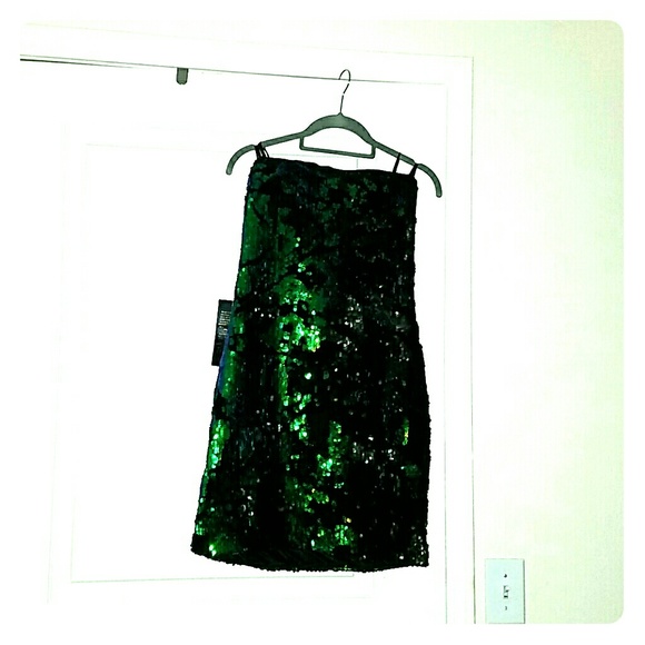 BEBE sequin dress