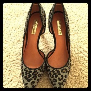 Leopard heels