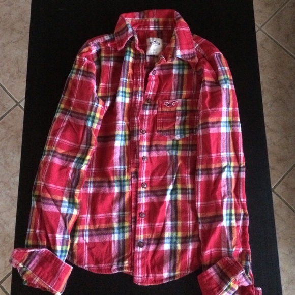Plaid button up shirt