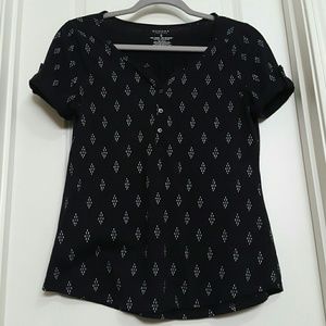 Sonoma Top with Buttoned Sleeves